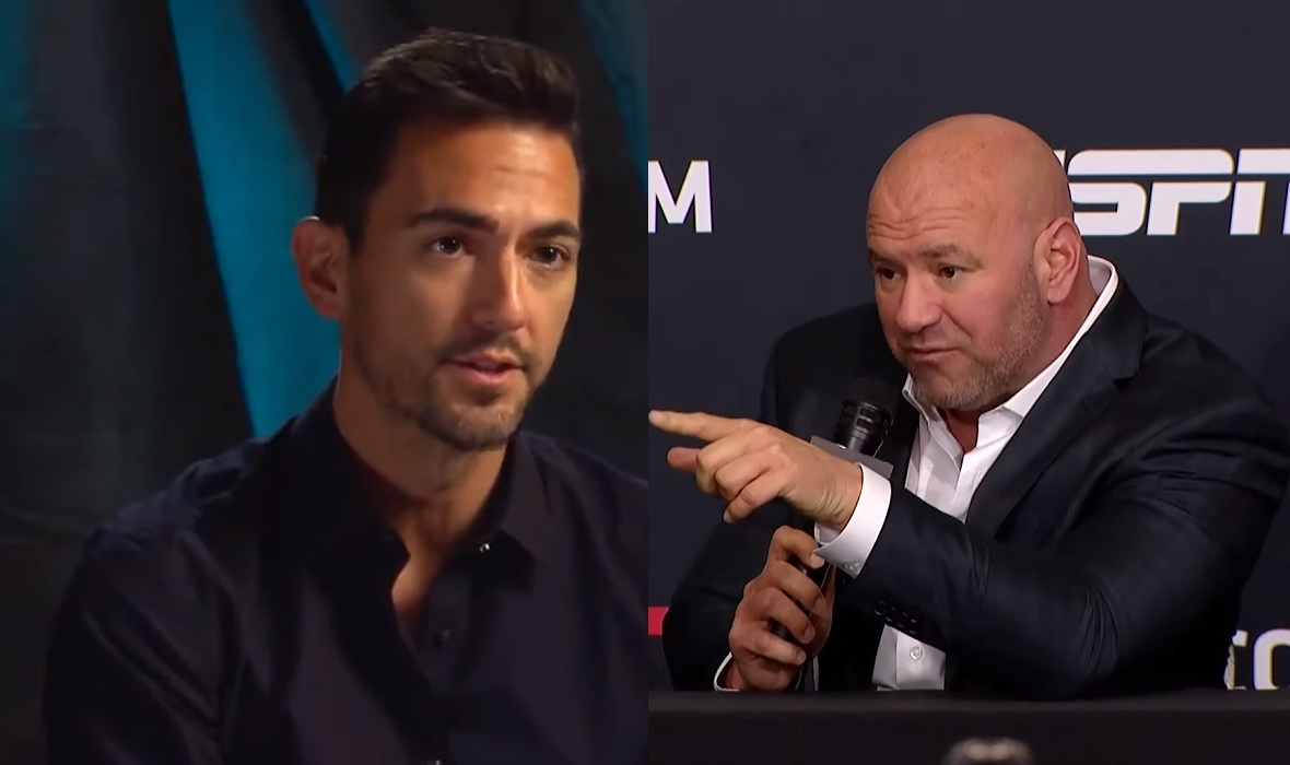Brett Okamoto i Dana White