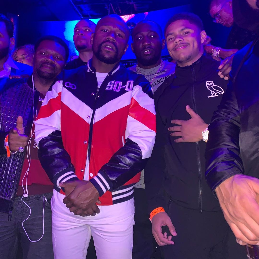 Floyd Mayweather Jr., Terence Crawford i Shakur Stevenson