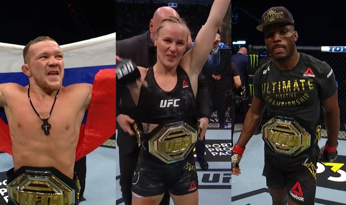 Petr Yan, Valentina Shevchenko i Kamaru Usman