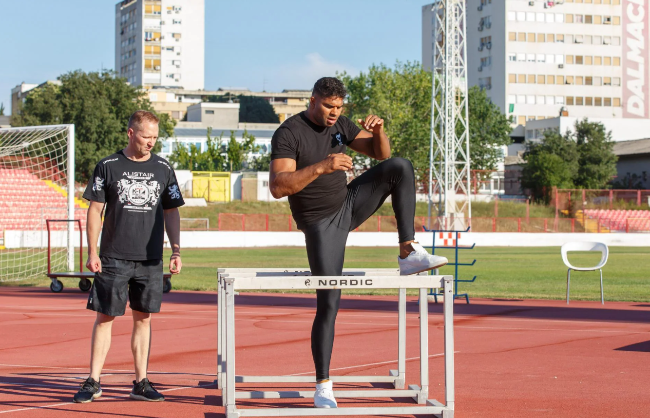 Ante Bonačić i Alistair Overeem
