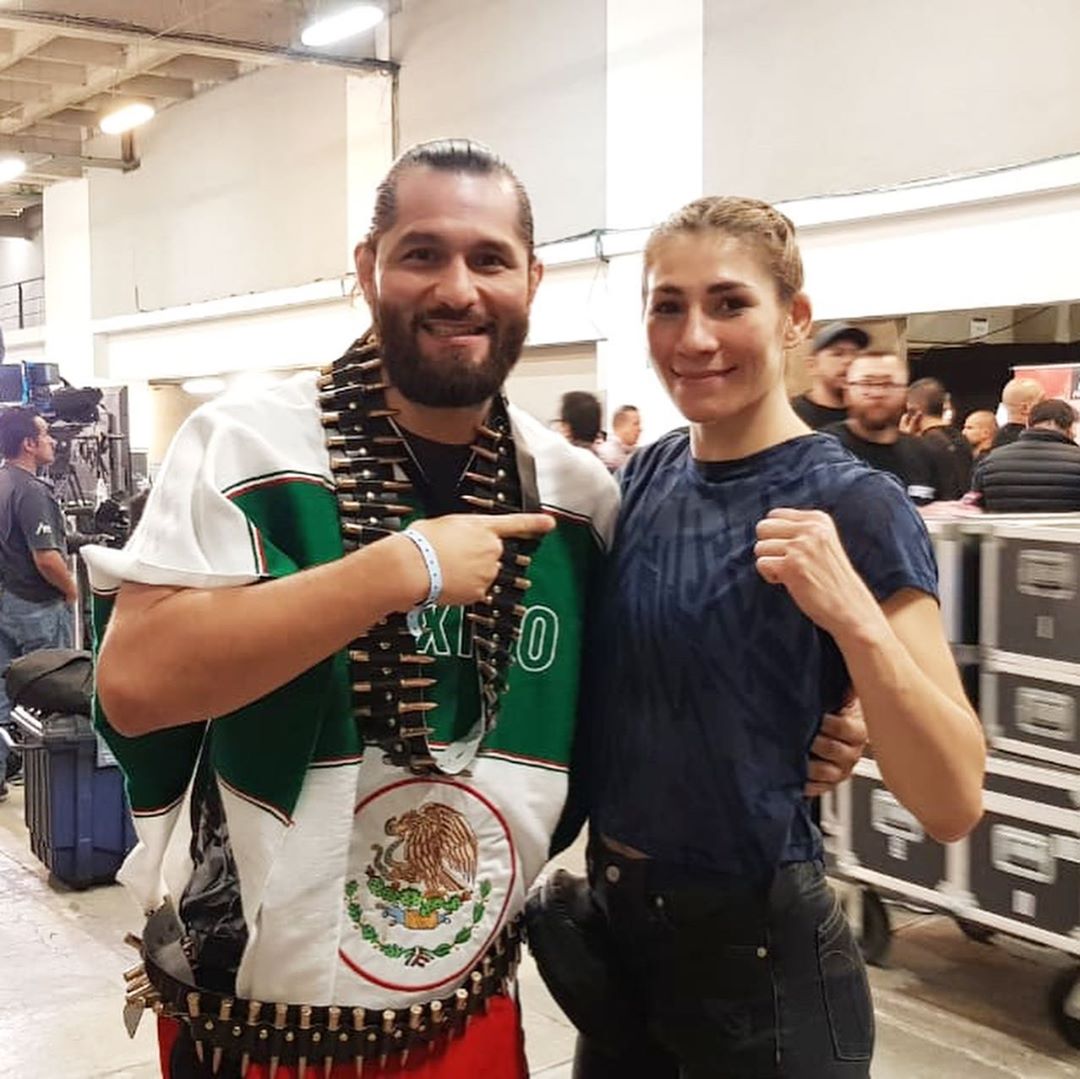Jorge Masvidal i Irene Aldana
