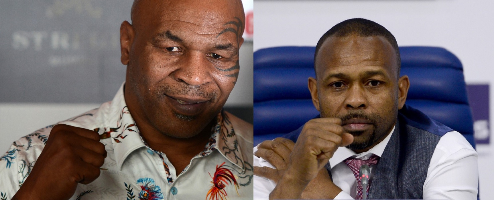 Mike Tyson i Roy Jones Jr.