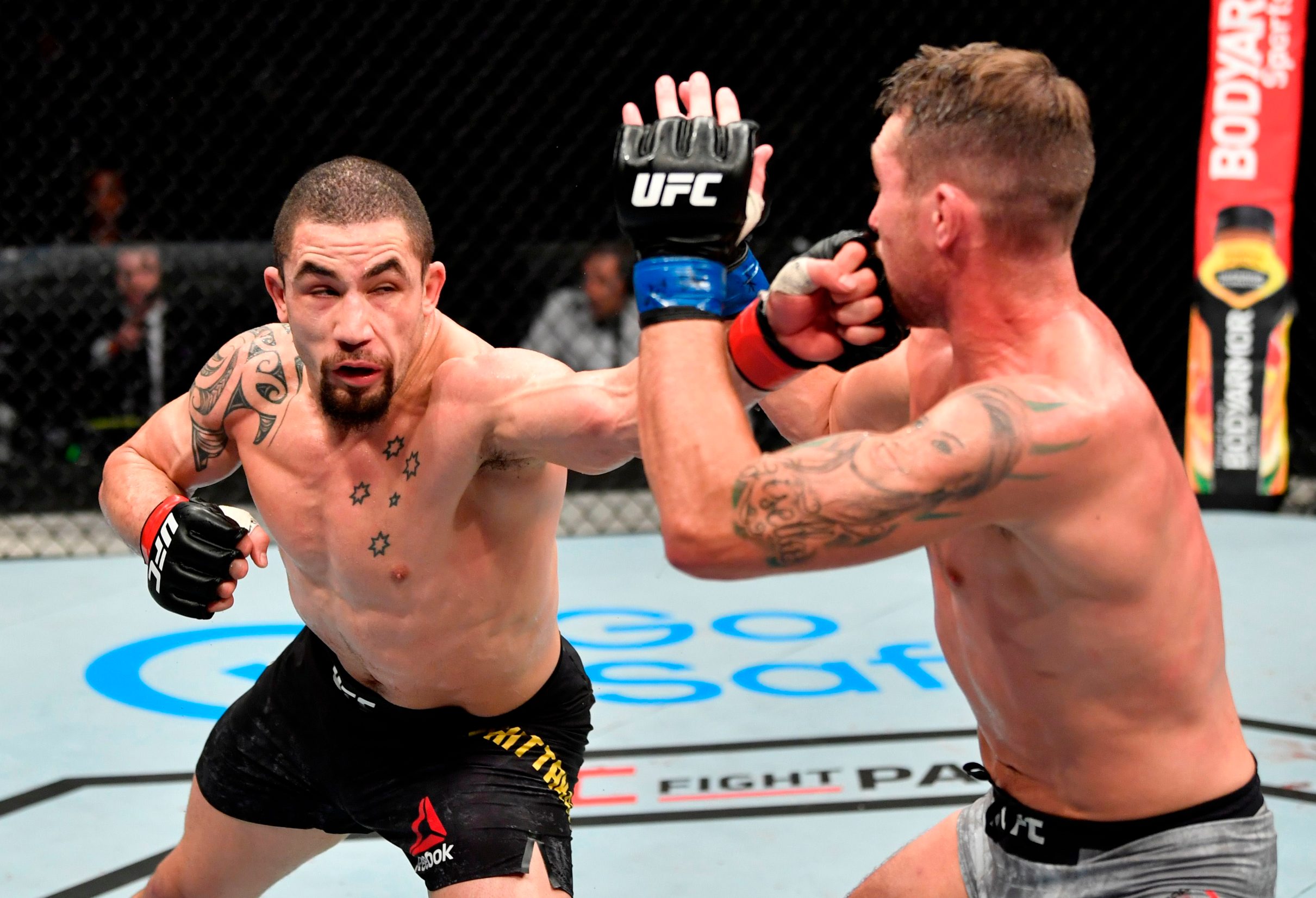 Robert Whittaker i Darren Till
