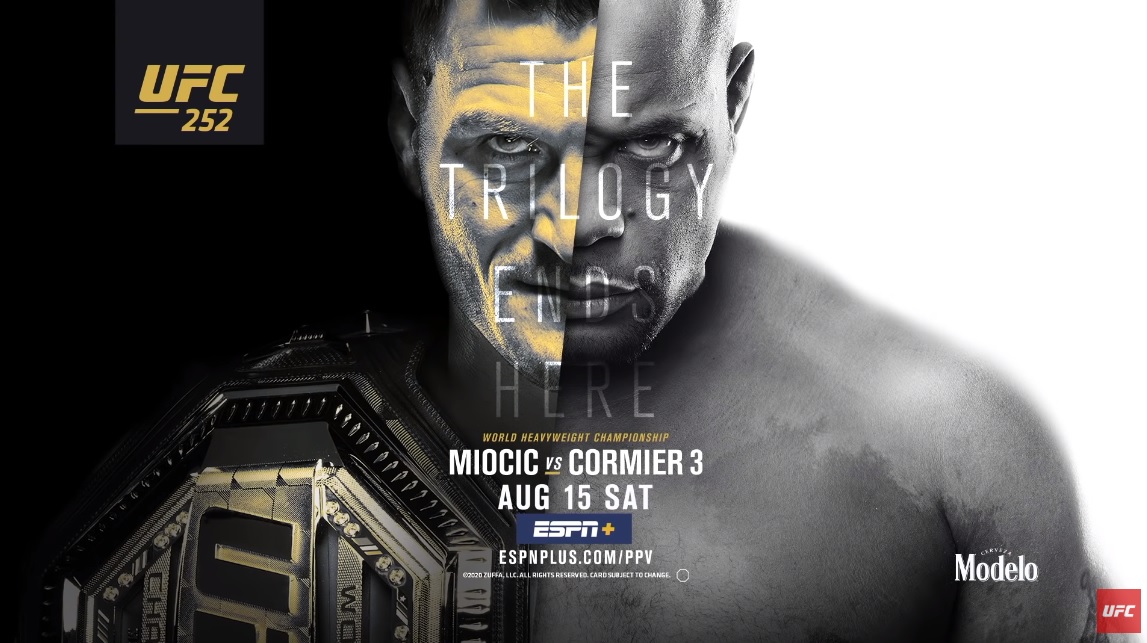 Miočić vs. Cormier poster