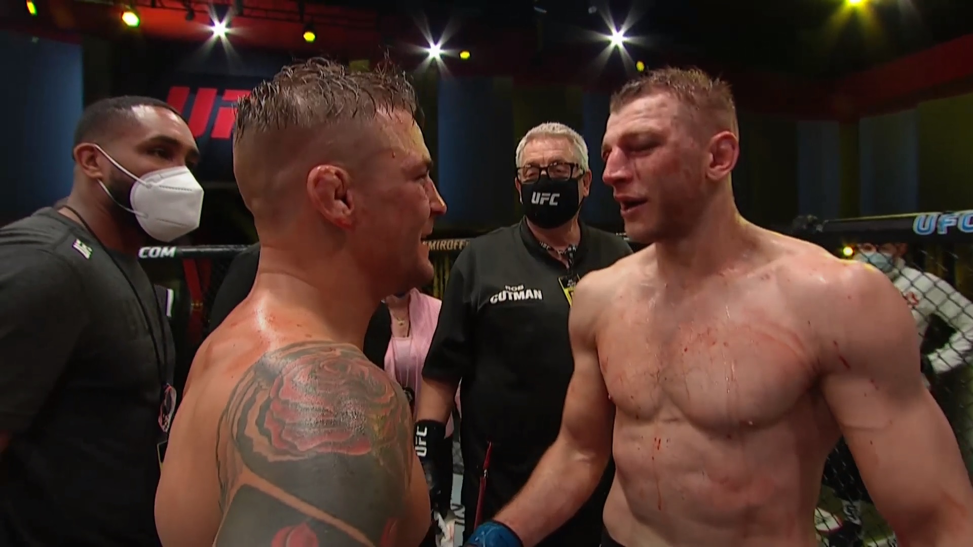 Dustin Poirier i Dan Hooker
