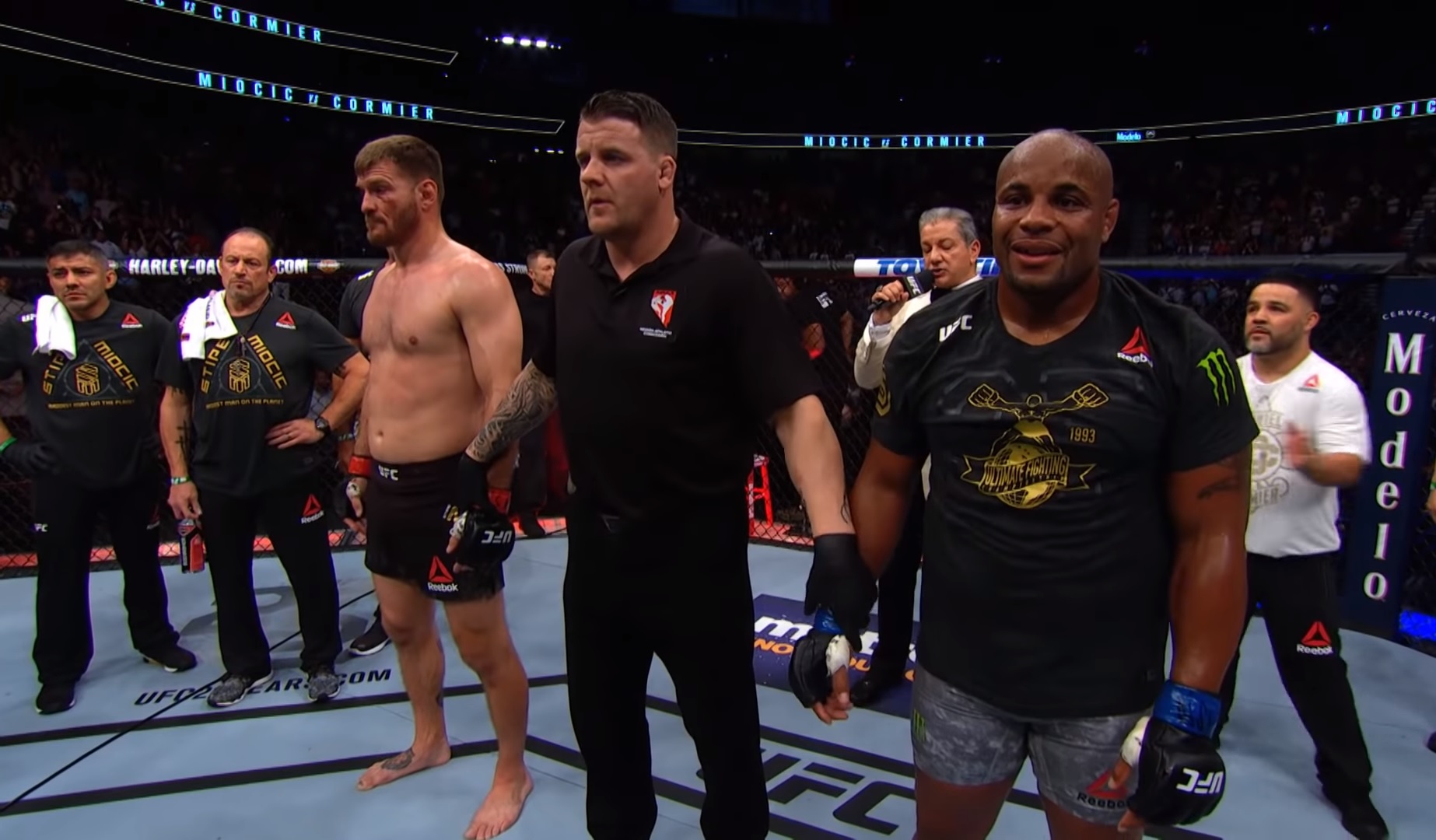 Stipe Miočić i Daniel Cormier