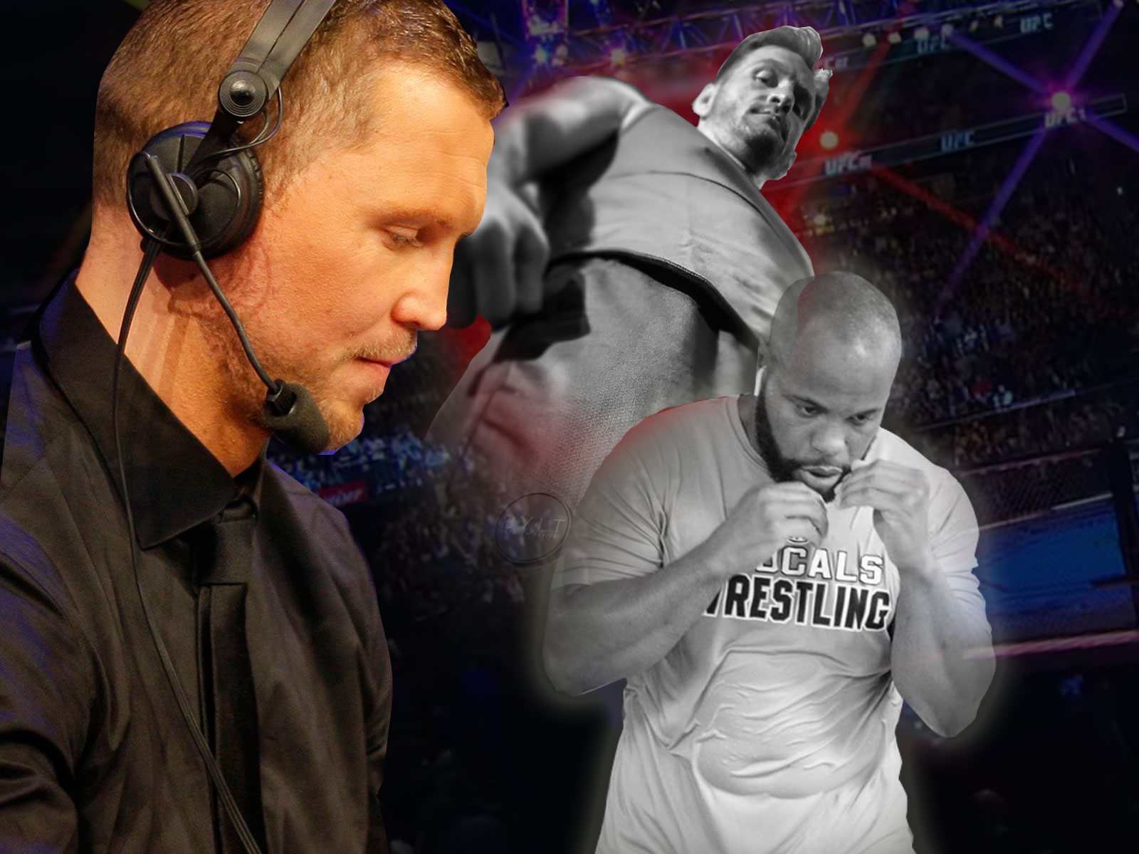 Zelg Galešić, Stipe Miočić i Daniel Cormier