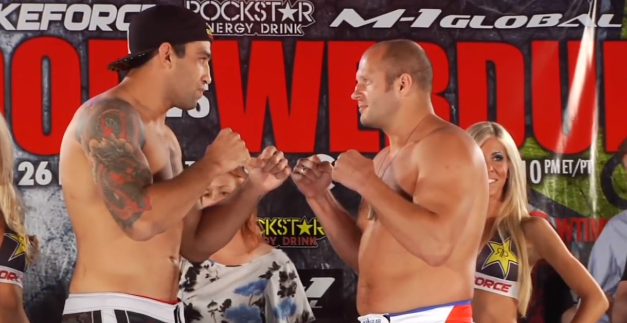 Fabricio Werdum i Fedor Emelianenko