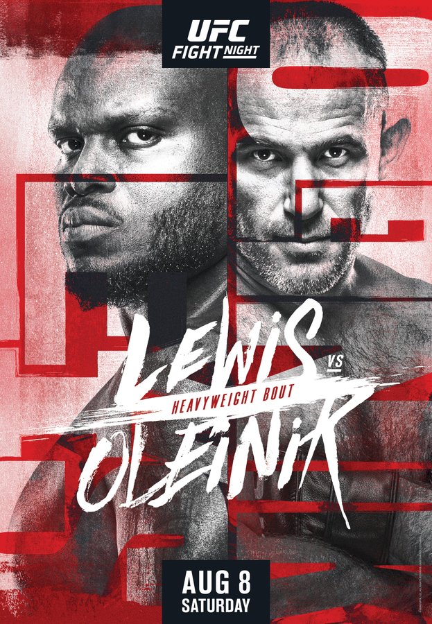 Lewis vs. Oleinik poster