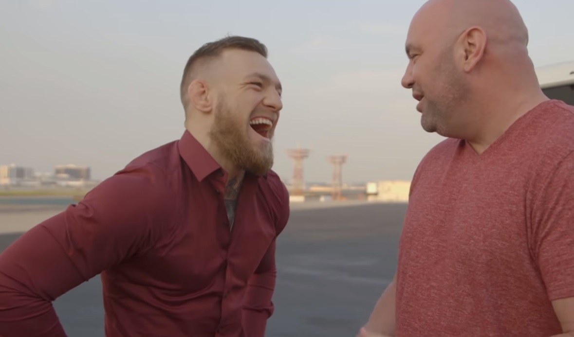 Conor McGregor i Dana White