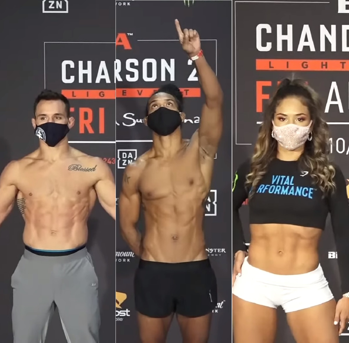 Michael Chandler, Benson Henderson i Valerie Loureda