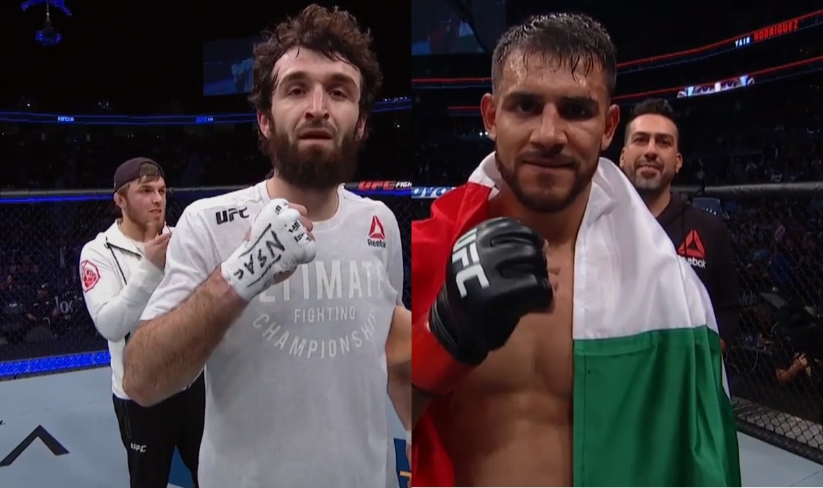 Zabit Magomedsharipov i Yair Rodriguez