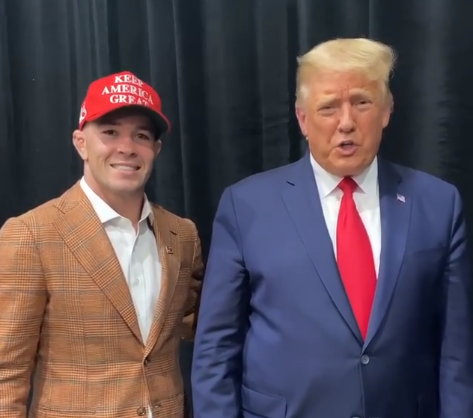 Colby Covington i Donald Trump
