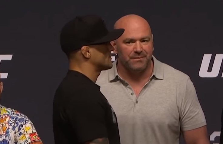 Dustin Poirier i Dana White