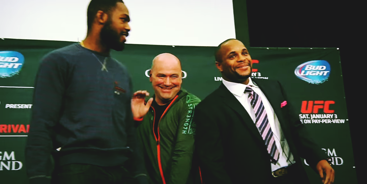 Jon Jones, Dana White i Daniel Cormier