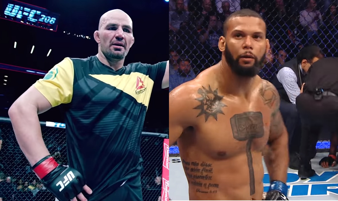 Glover Teixeira i Thiago Santos