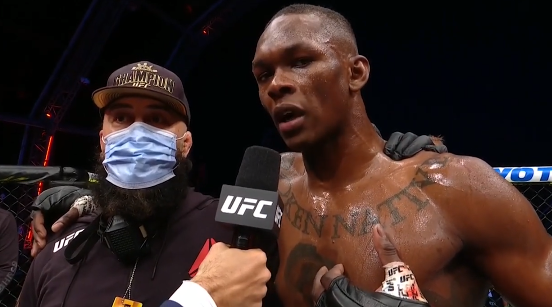 Eugene Bareman i Israel Adesanya