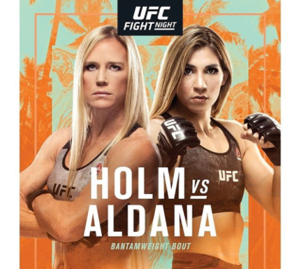 Holly Holm i Irene Aldana