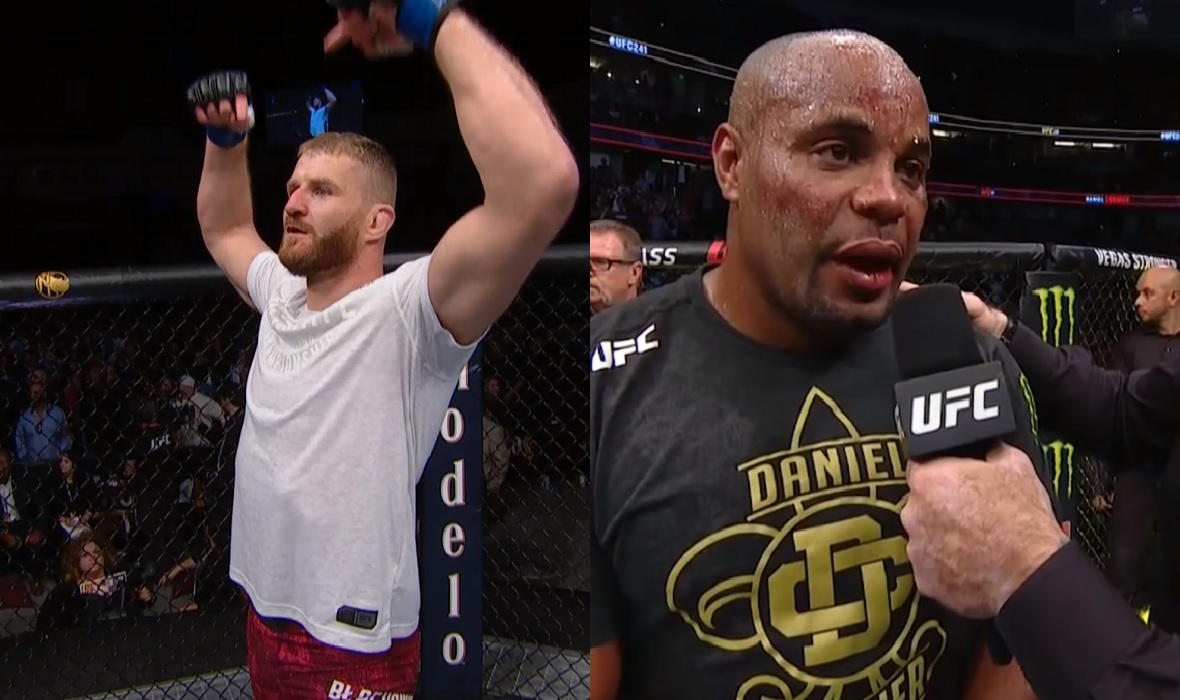 Jan Blachowicz i Daniel Cormier