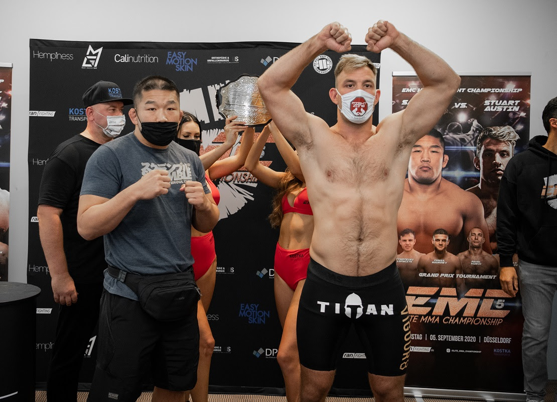 Satoshi Ishii i Stuart Austin
