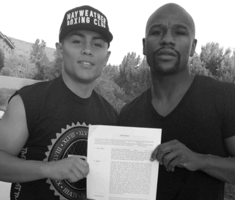 Danny Gonzalez i Floyd Mayweather Jr