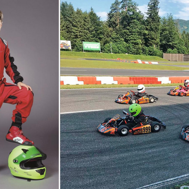 Simun Borovcak, vozac kartinga.