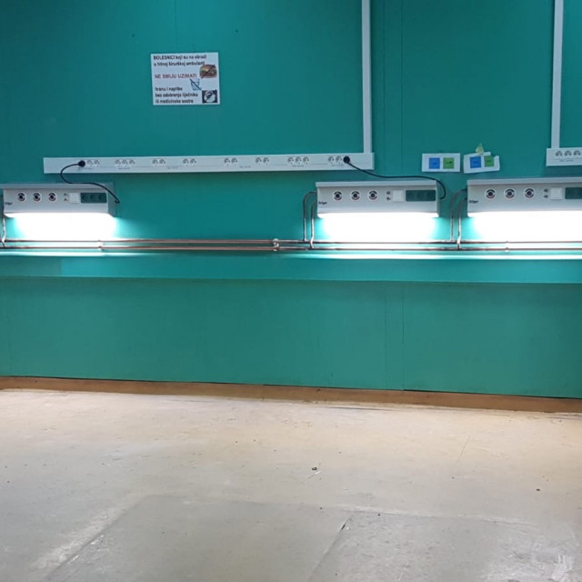 Oprema nužna za brzu instalaciju i priključak najtežih pacijenata na terapiju kisikom