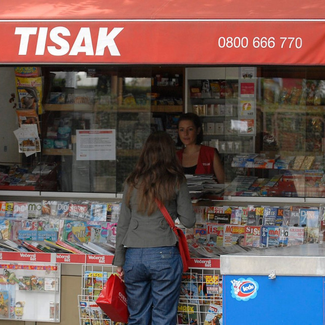 Kiosk Tiska, ilustracija