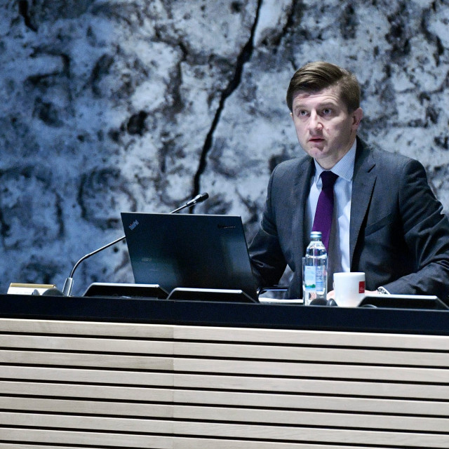 Finance minister Zdravko Maric