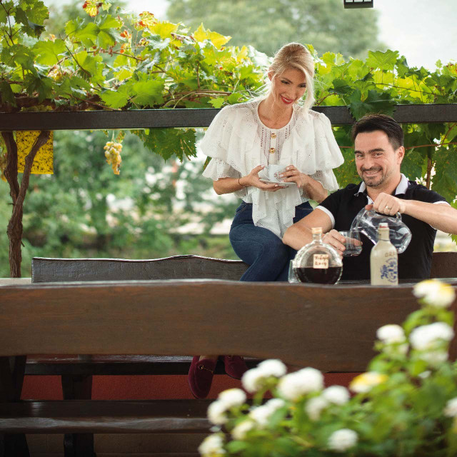 Idiličan vikend sa suprugom Anom