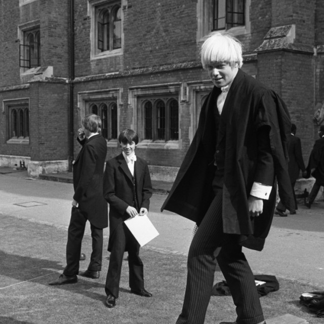 Boris Johnson tijekom školovanja