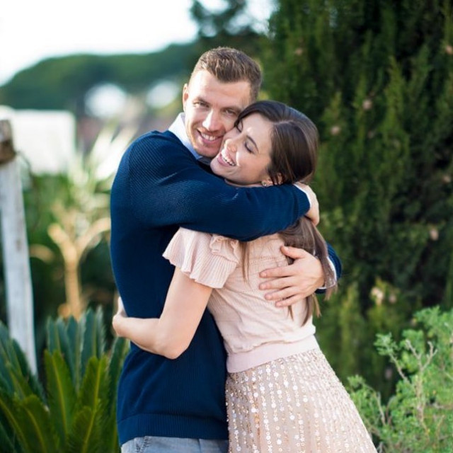 Amra Silajdžić i Edin Džeko