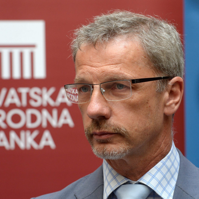 Governor of the Croatian National Bank Boris Vujcic