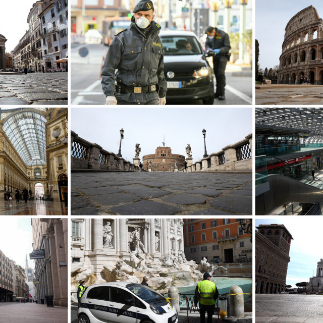 Prizori iz Italije tijekom karantene zbog koronavirusa