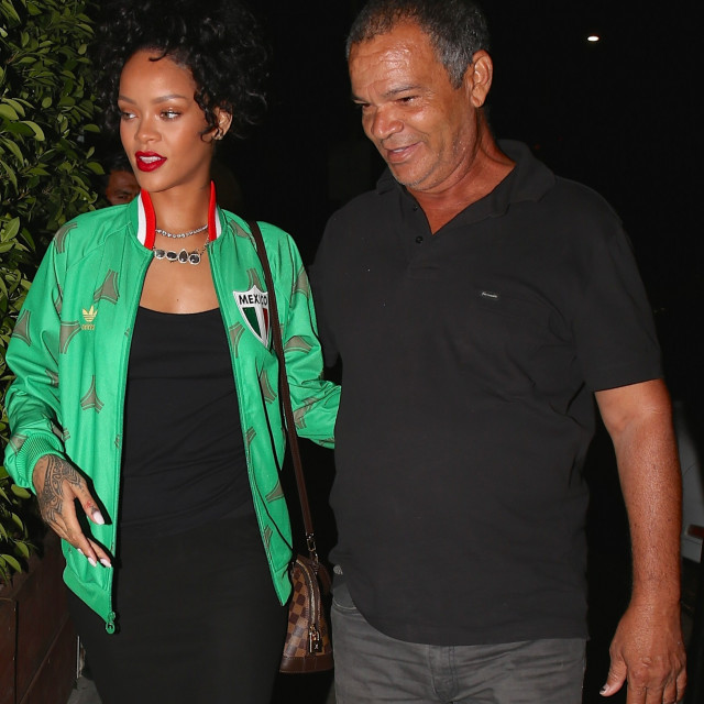 Rihanna s ocem Ronaldom