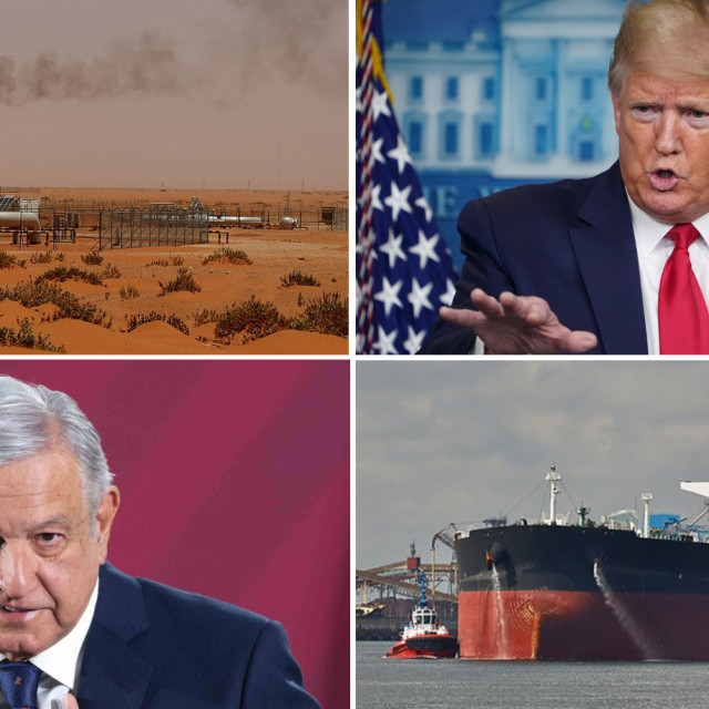  Andrés Manuel López Obrador,meksički predsjednik i Donald Trump, američki predsjednik