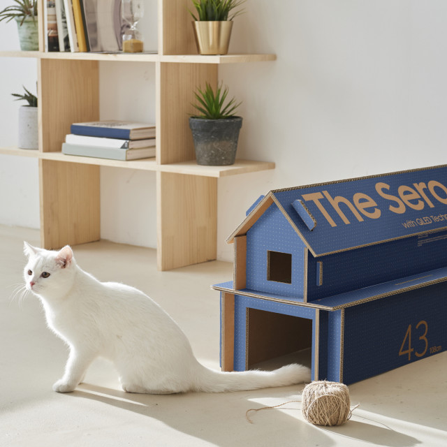 Eco-Packaging for QLED Lifestyle TV Lineup_1