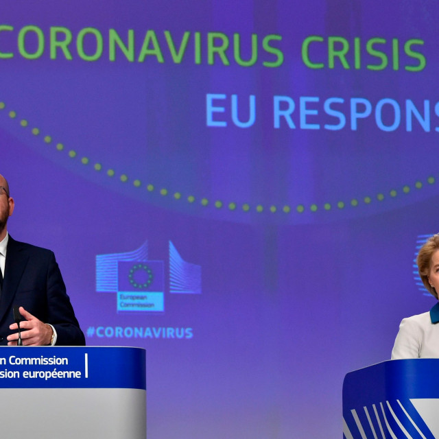 Charles Michel, predsjednik Europskog vijeća i Ursula von der Leyen, predsjednica Europske komisije 