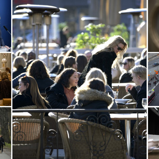 Prizori iz Švedske krajem ožujka