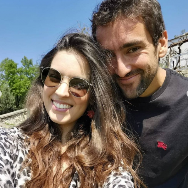 Marin Čilić sa suprugom Kristinom