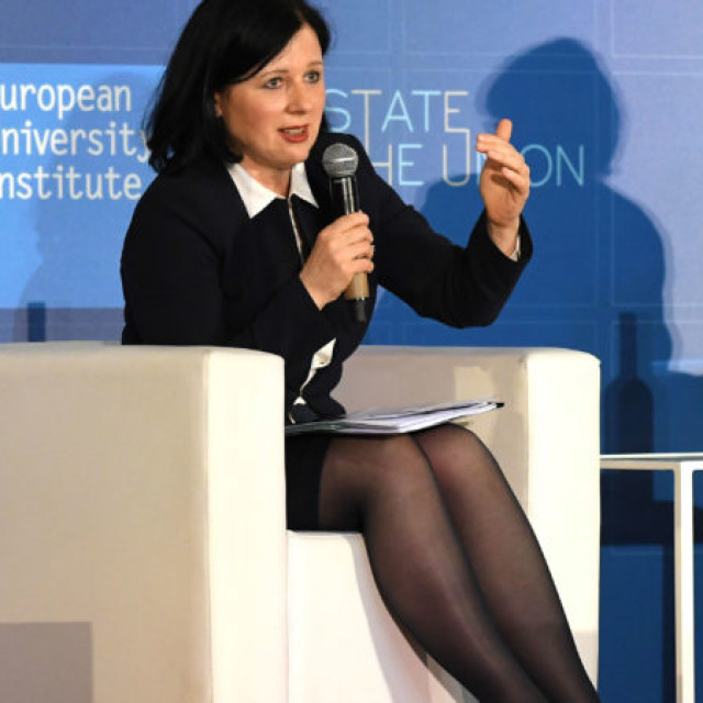 Věra Jourová, europska povjerenica za vrijednosti i transparentnost 