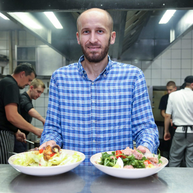 Marin Medak, ugostitelj i vlasnik restorana RougeMarine