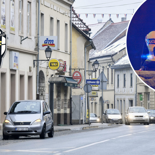 Petrinja, ilustracija policije