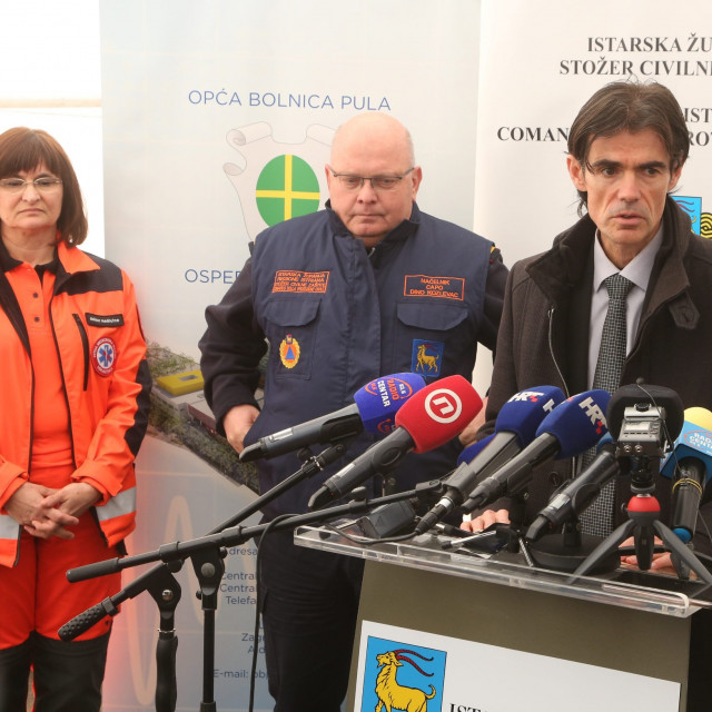 Press konferencija Kriznog stožera Istarske županije