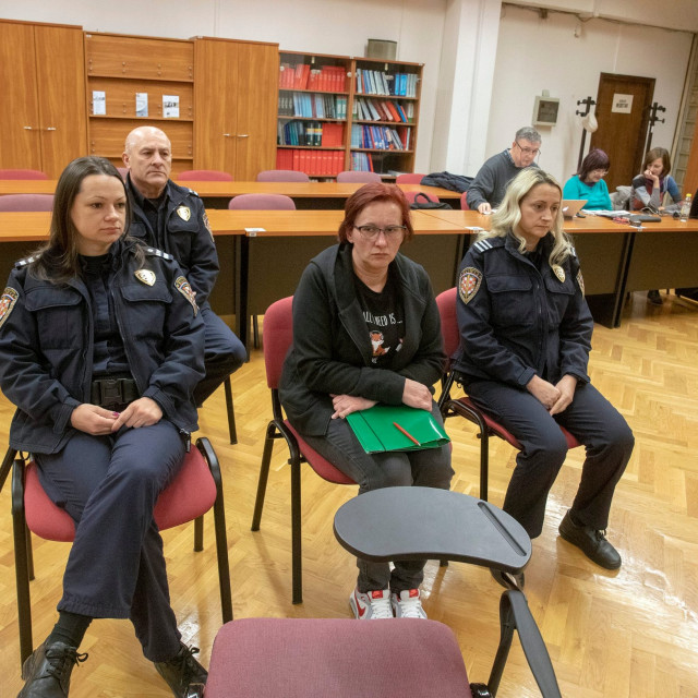 Smiljana Srnec u sudnici