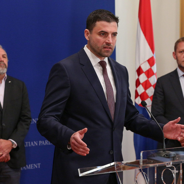 Silvano Hrelja, Davor Bernardić i Krešo Beljak