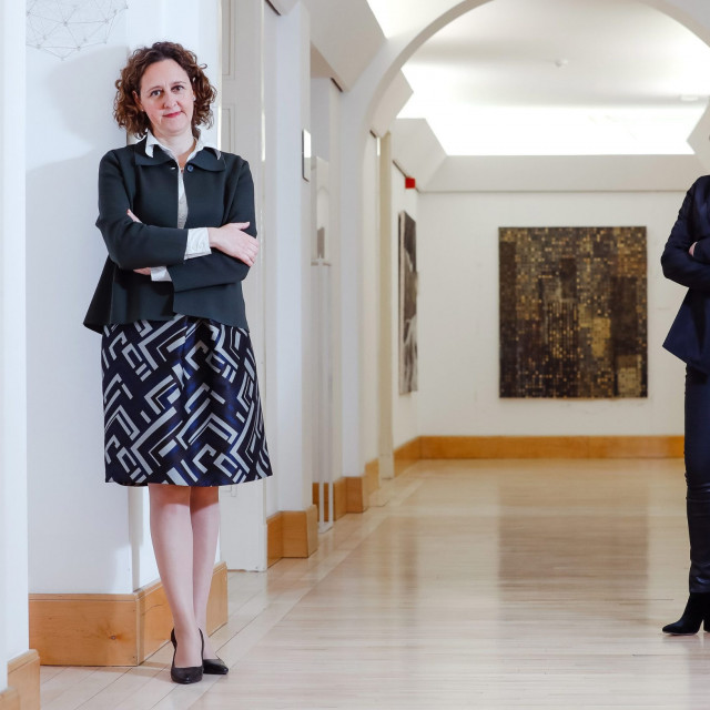 Nina Obuljen Koržinek i Mirjana Dugandžija
