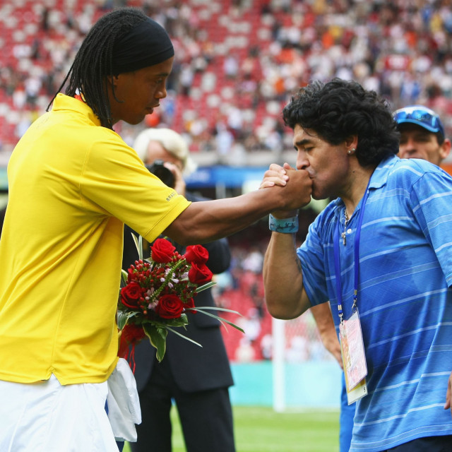 Maradona i Ronaldinho