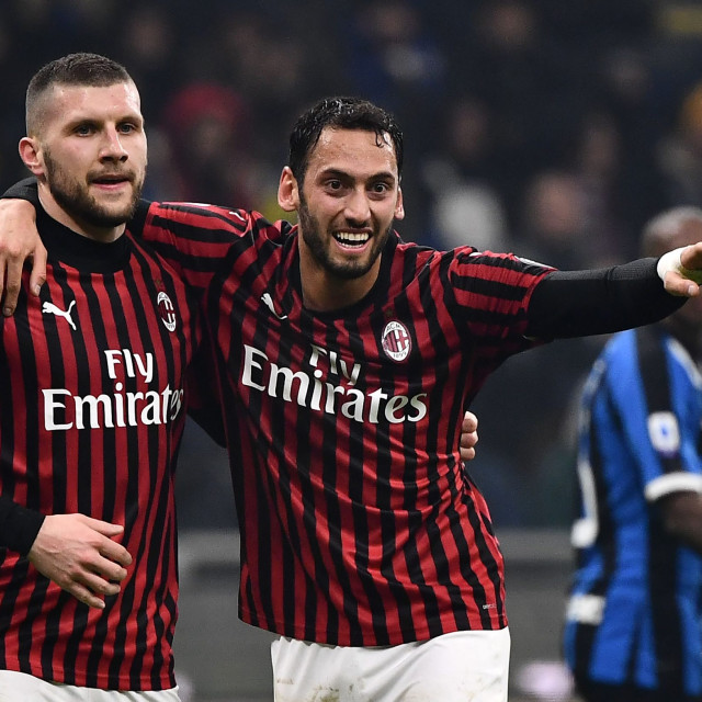 Ant Rebić i Hakan Calhanoglu