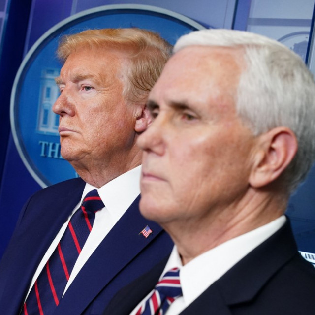 Američki predsjednik Donald Trump i potpredsjednik SAD-a Mike Pence
